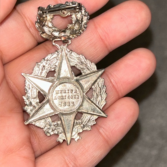 1883 Order Knight of Agricultural Merit Brooch - Picture 4 of 4